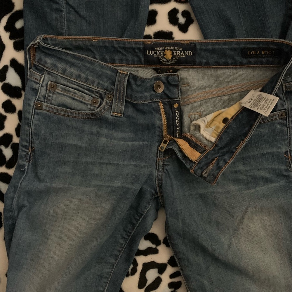 Lucky Brand Distressed Denim Jeans